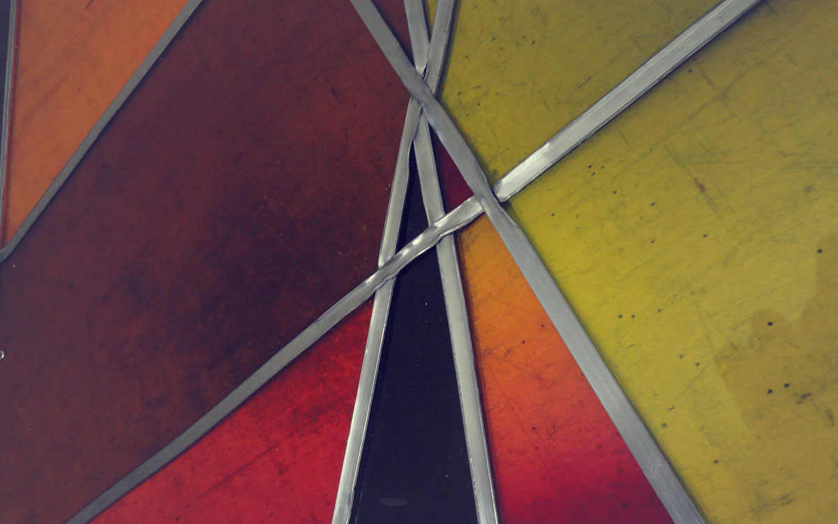 Glasraam-abstract-warme-kleuren
